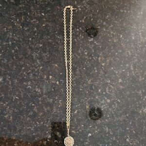 ZARA Gold and Silver Pendant Necklace